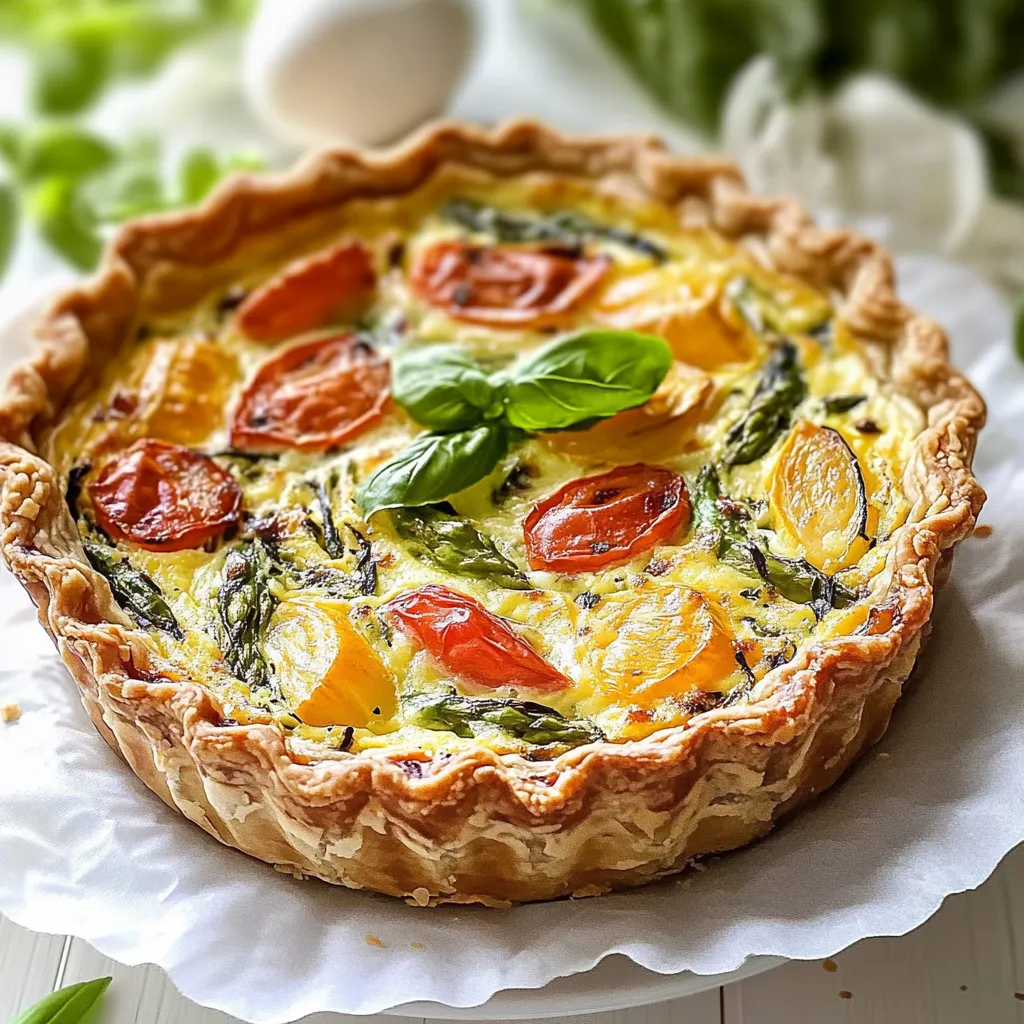 Tips for Spring Vegetable Quiche