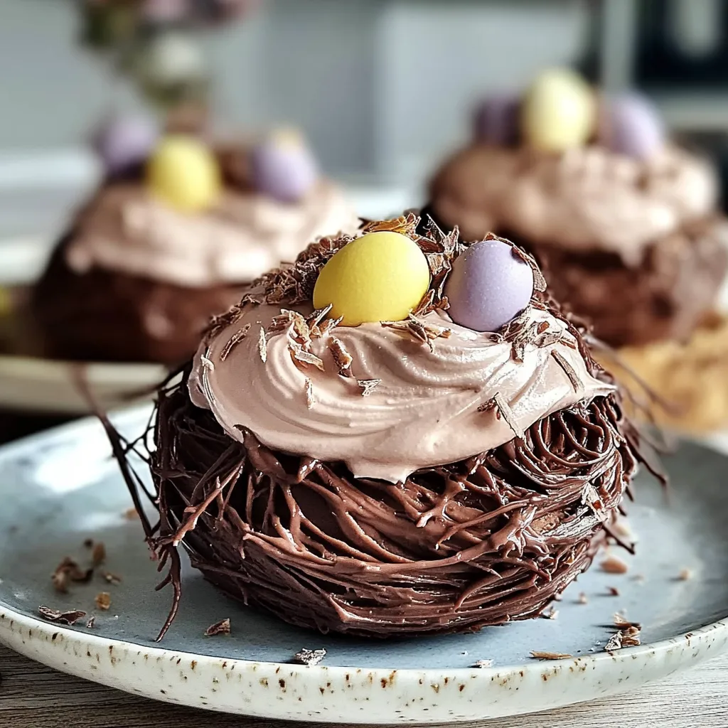 Tips for Chocolate Meringue Easter Nests