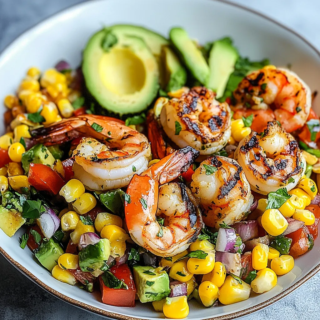 Tips for Avocado Corn Salad With Grilled Shrimp