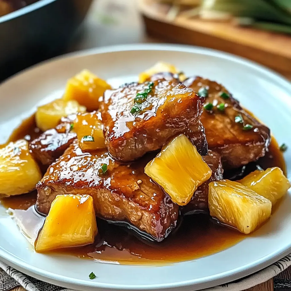 Tips for Pineapple Beef Chops