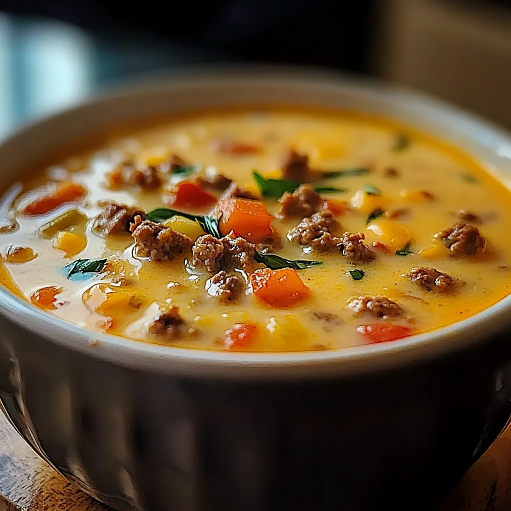 Tips for Cheeseburger Soup Recipe 