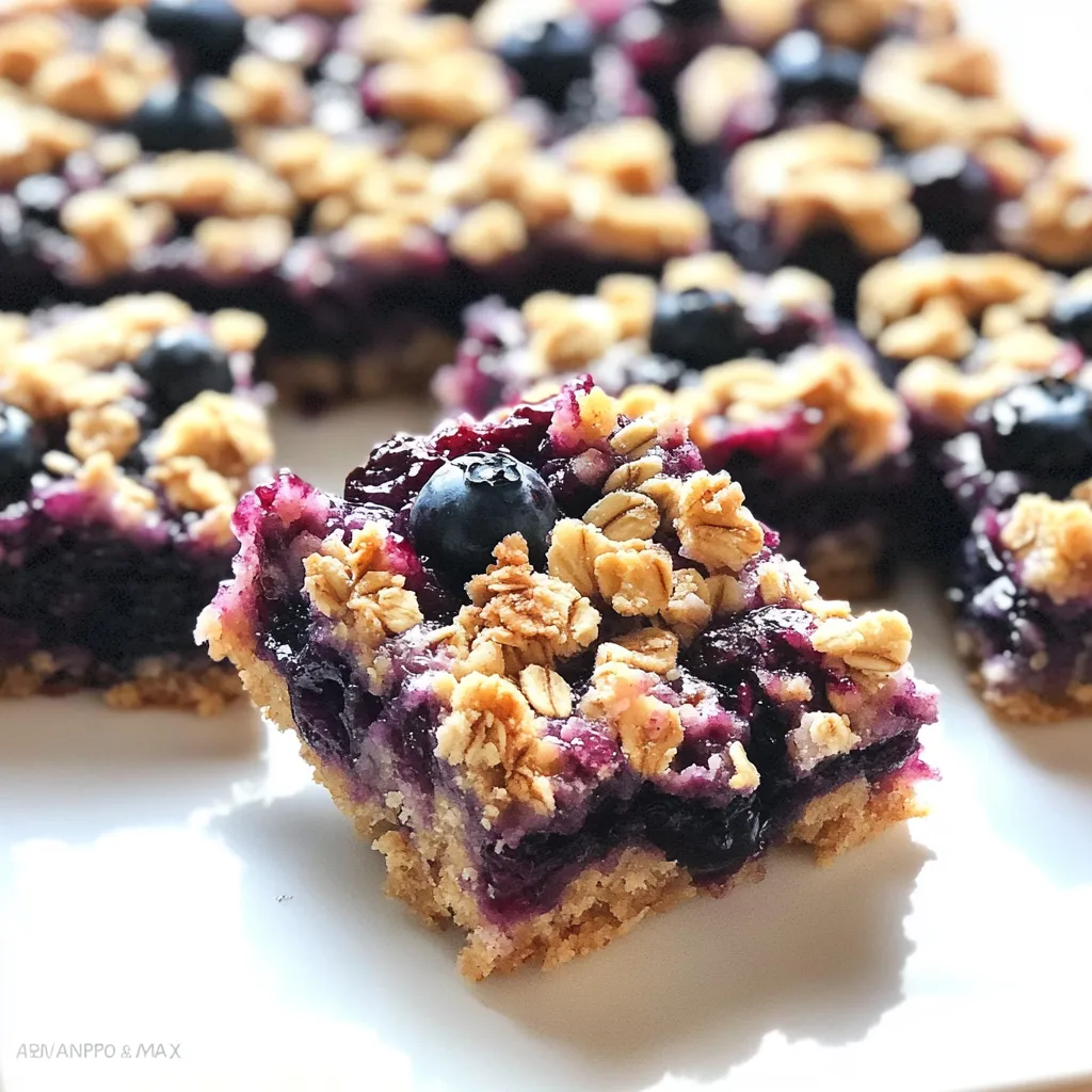 Tips for Blueberry Oatmeal Bars