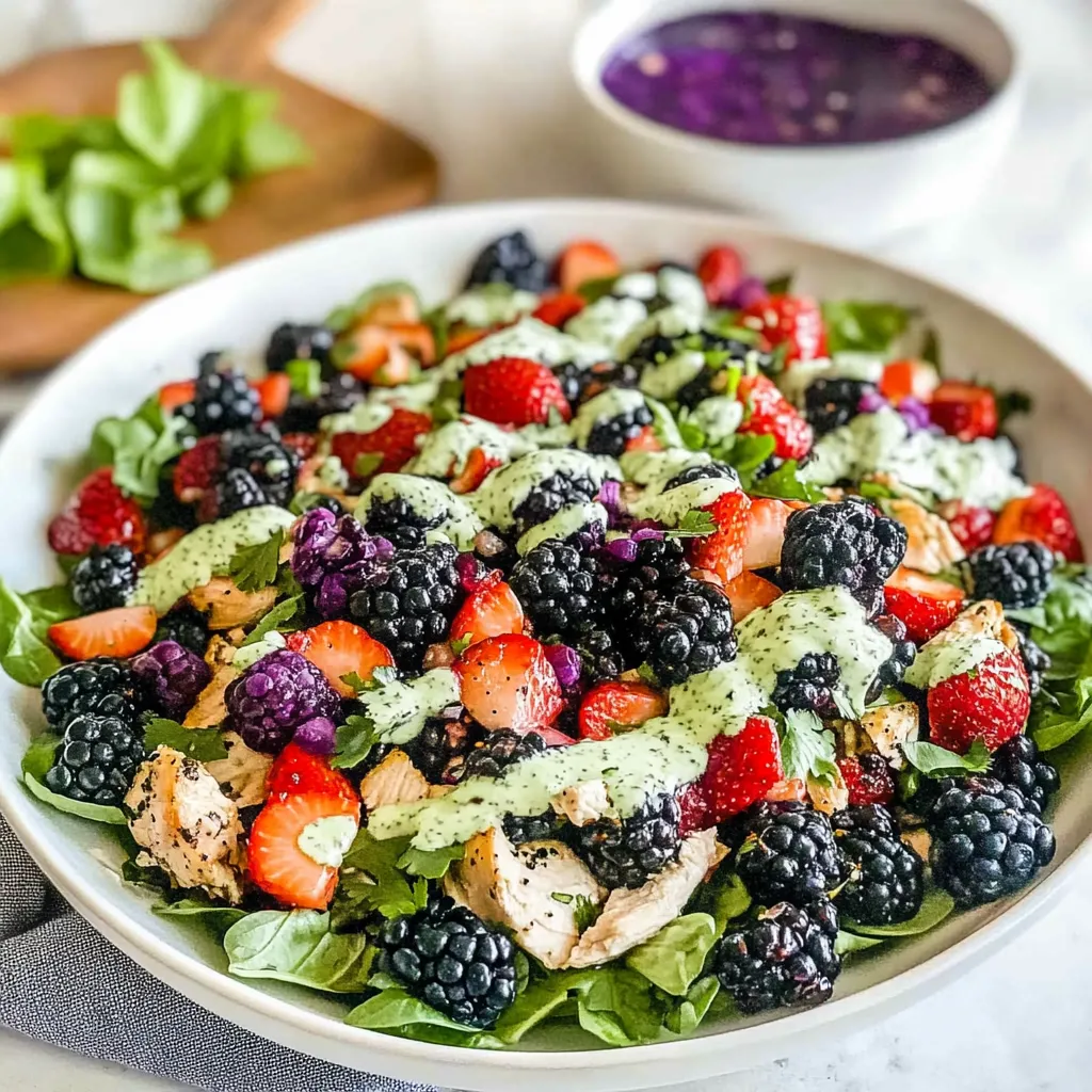 Tips for Superfood Berry Salad with Creamy Lemon Herb Dressing