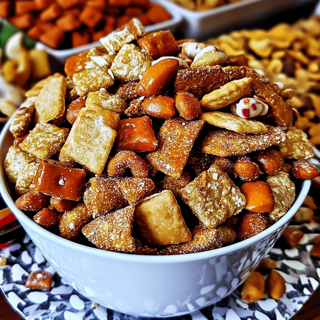 Tips for Christmas Eve Savoury Snack Mix