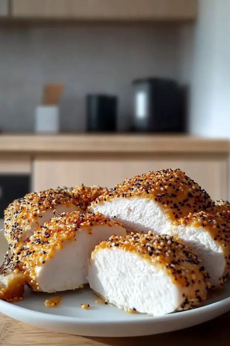 Air Fryer Everything Bagel Chicken Fillet