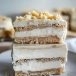 Banana Pudding Cheesecake Bars - Decadent Dessert Slice