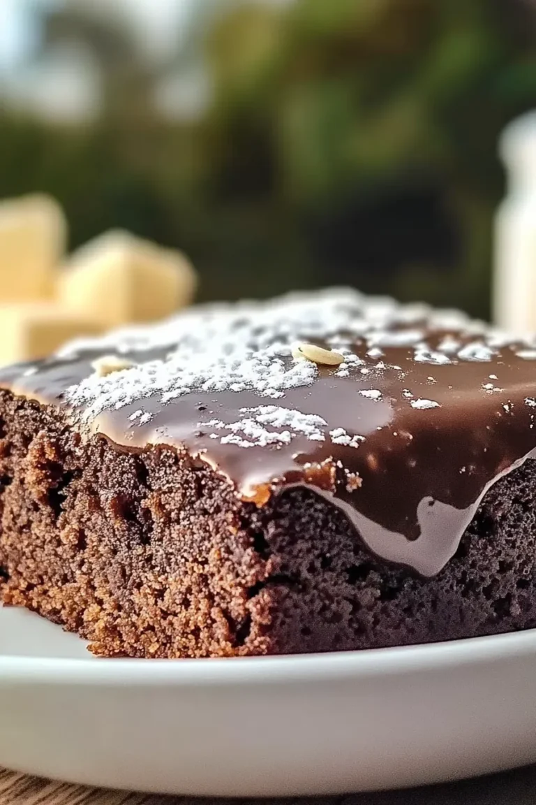 Moist Zucchini Brownies Freshly Baked