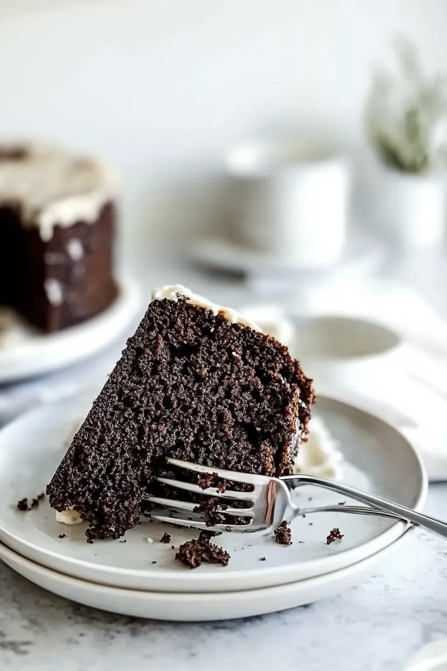 Mouthwatering Brooklyn Blackout Cake Slice