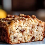 Buttermilk Sweet Alabama Pecan Bread Freshly Baked