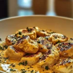 Cajun Chicken Tortellini with Garlic Sauce - Delicious Plate