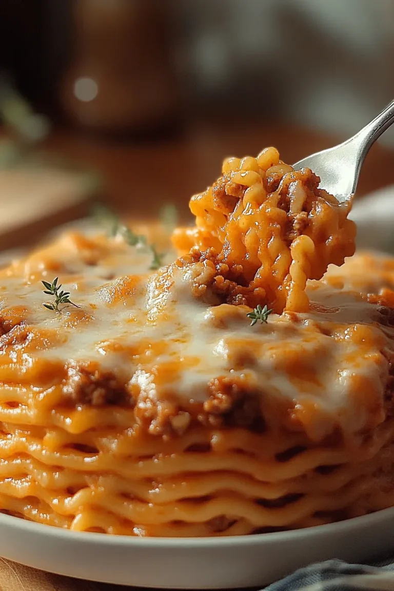 Delicious Cheesy Hamburger Casserole Tast