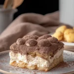 Chocolate Tiramisu Dessert Slice