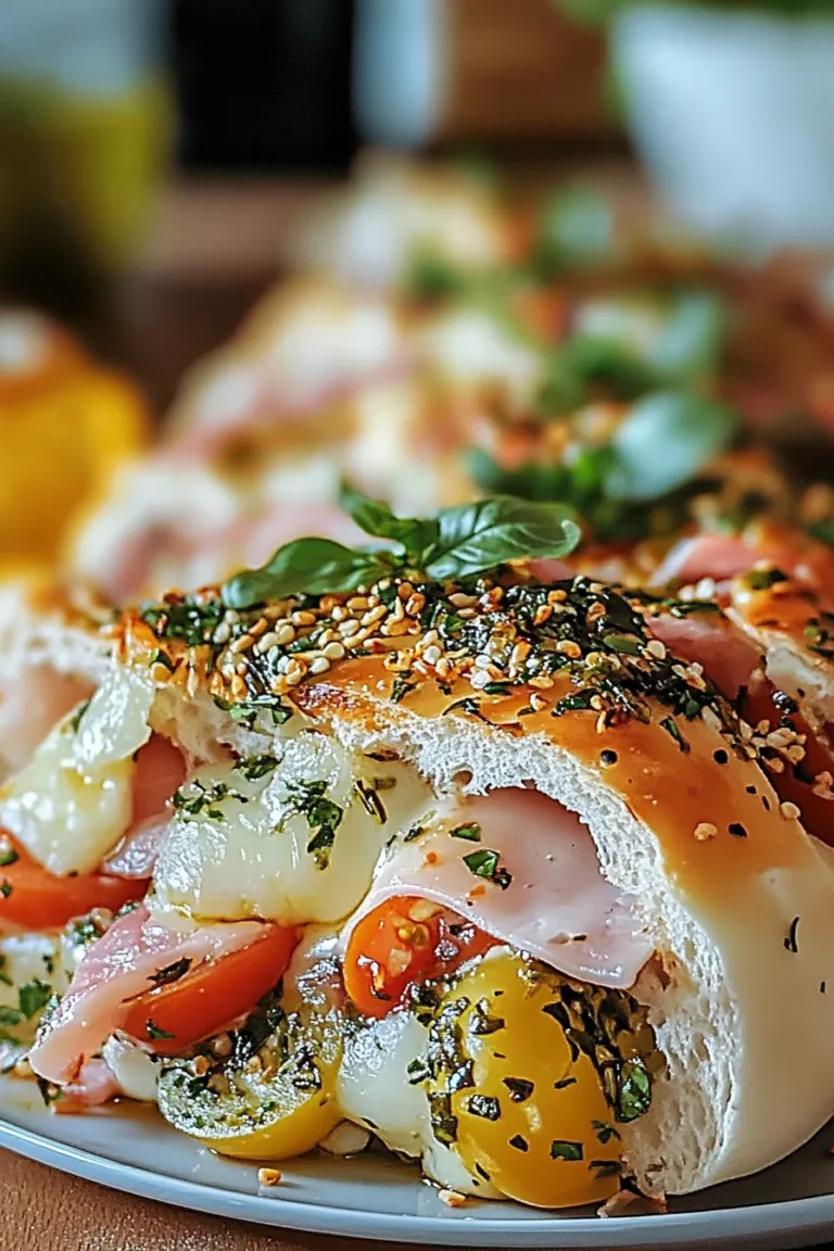 Classic Italian Muffuletta Sandwich - A Flavorful Delight