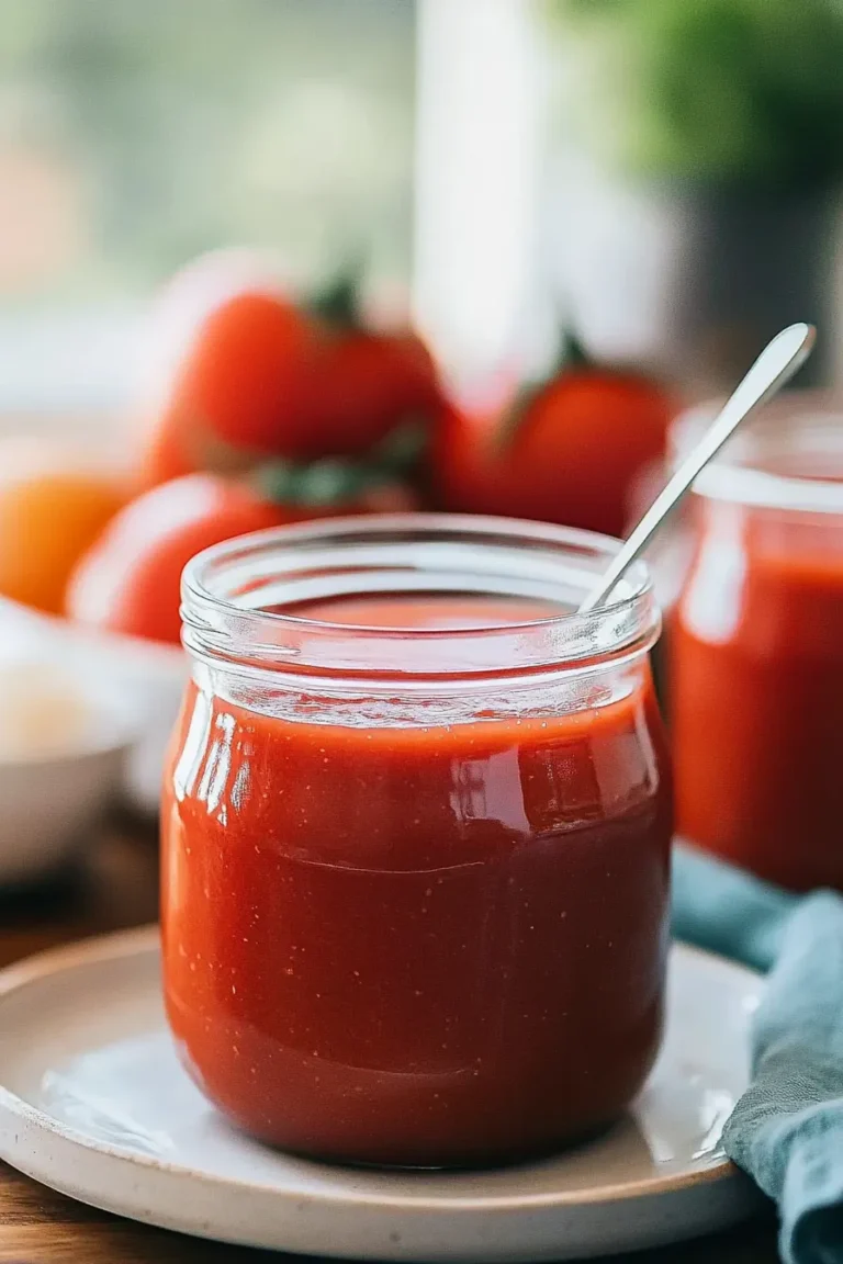Classic Tomato Sauce Canning Process