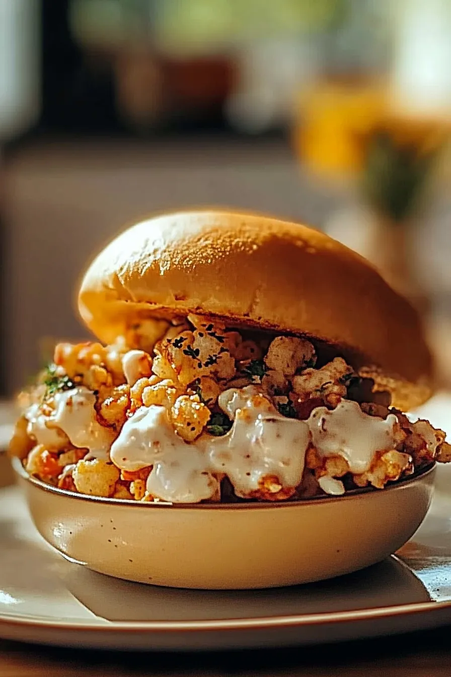 Delicious Cajun Chicken Sloppy Joes Recipe