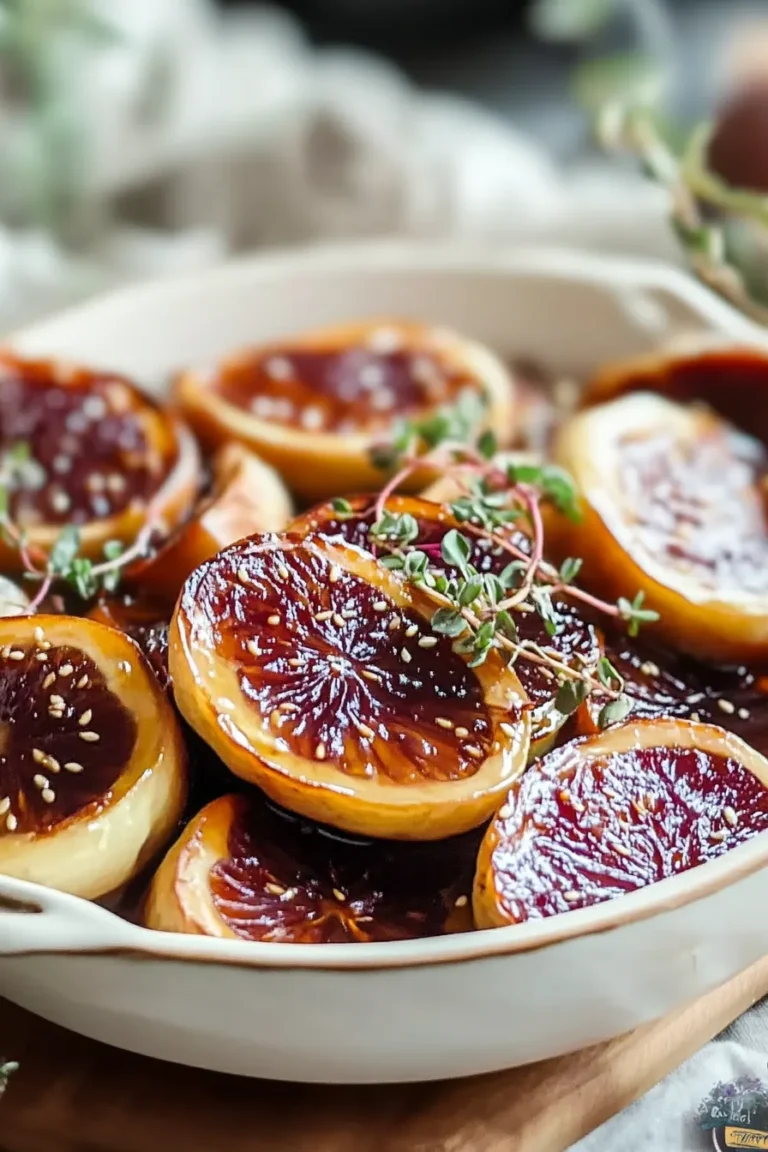 Delicious Roasted Figs Platter