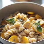 Delicious Summer Squash Pasta Skillet Ready to Serve