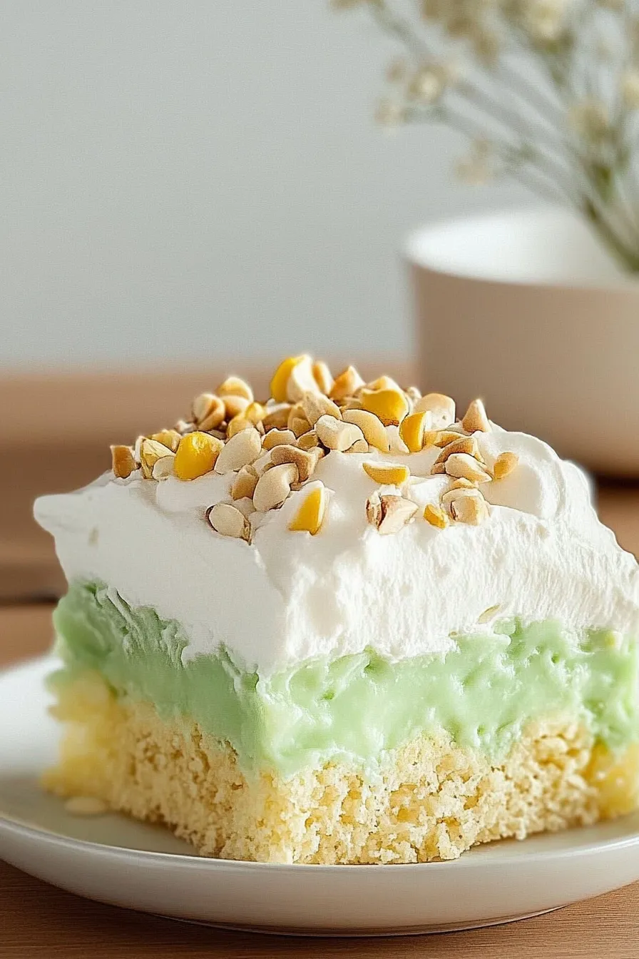 Dreamy Tropical Pistachio Bliss Cake