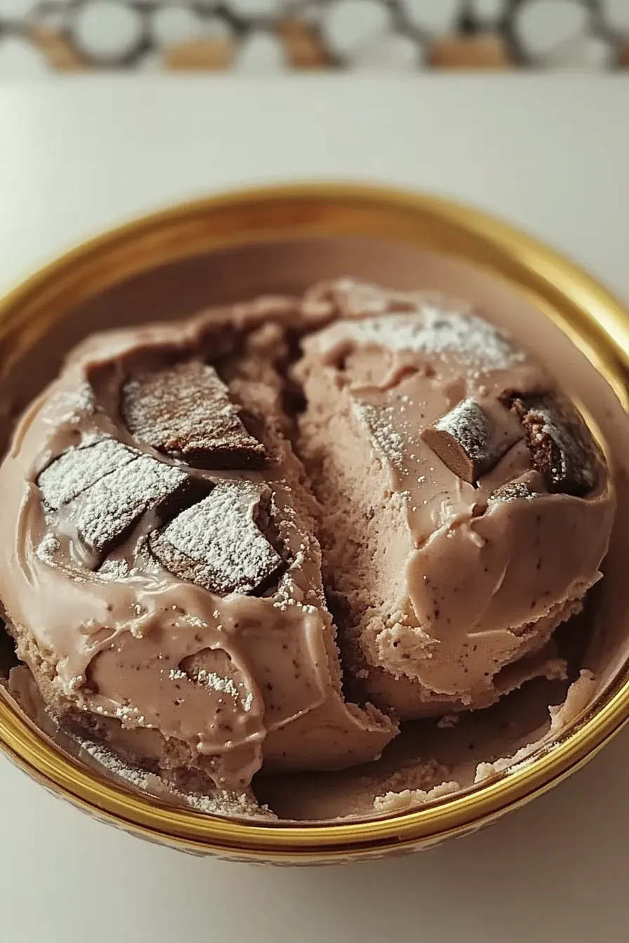 Easy Creamy Chocolate Custard Ice Cream Recipe