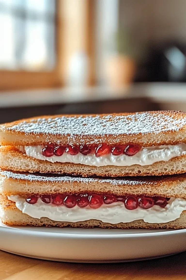 Fried Strawberry Cheesecake Sandwiches Bite