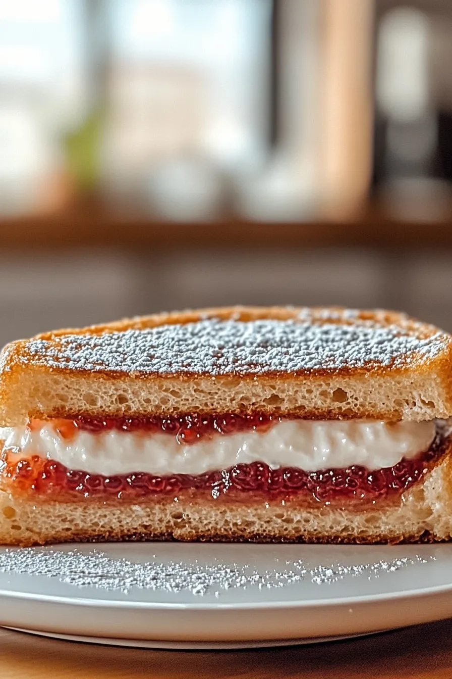 Fried Strawberry Cheesecake Sandwiches - Delicious and Sweet