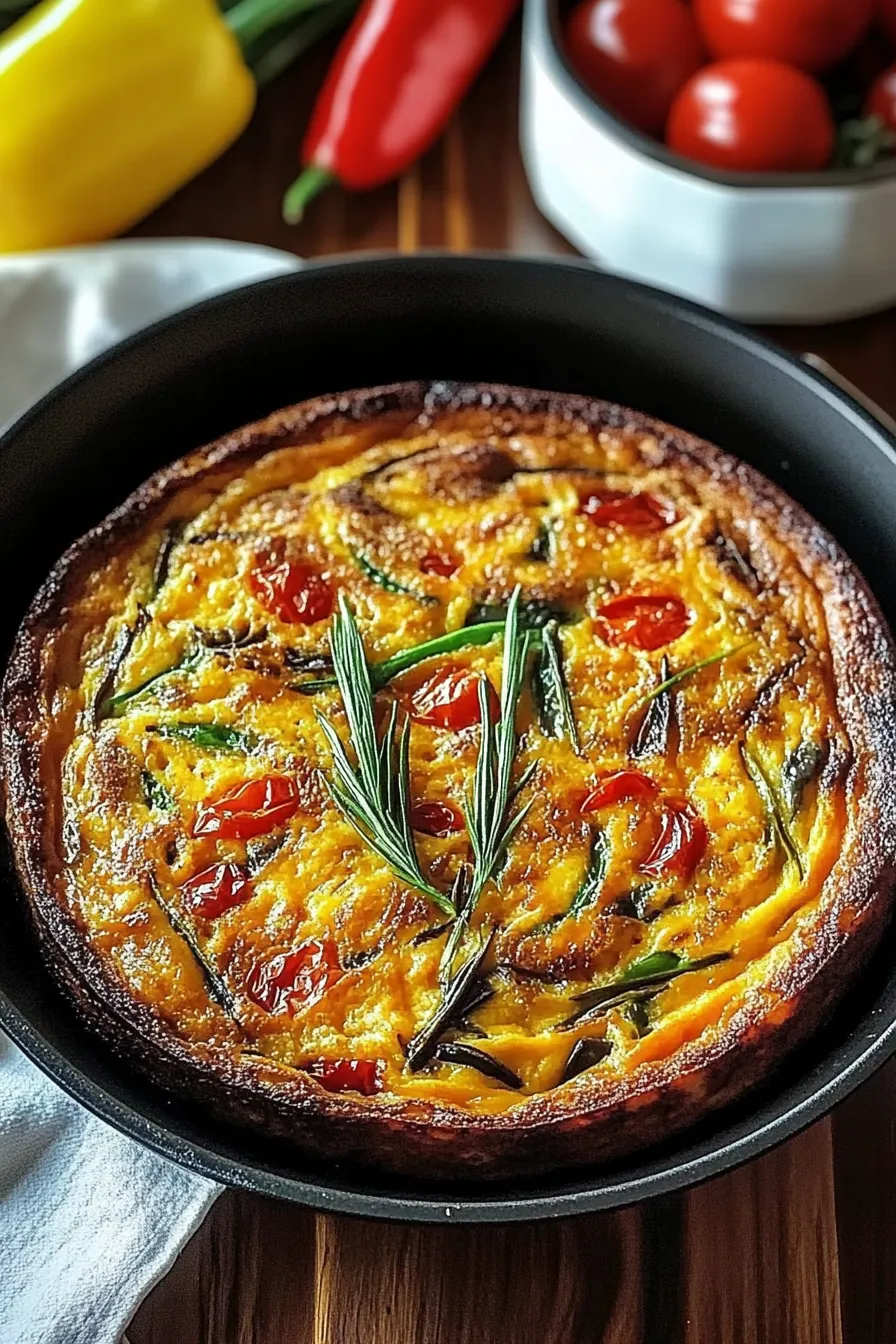 Frittata Recipe That’s Quick, Cheesy, and Packed with Veggies