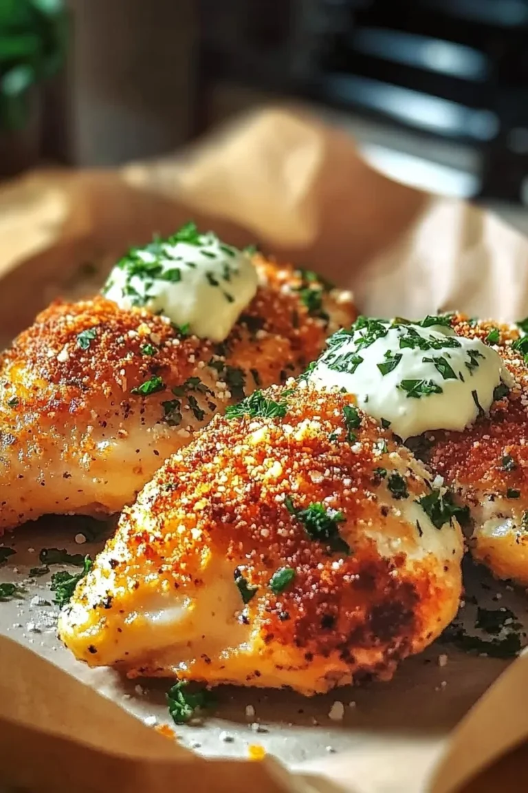 Garlic Parmesan Chicken Drumsticks - Tasty and Savory