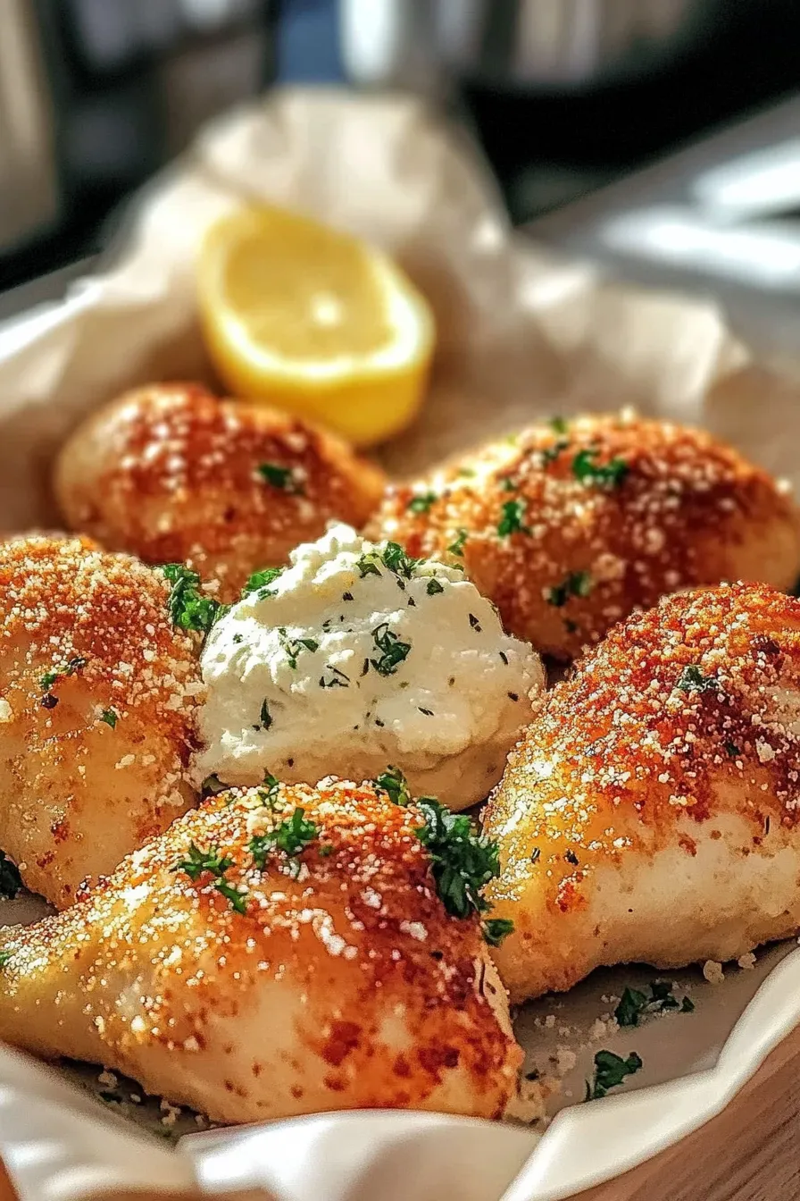 Garlic Parmesan Chicken Drumsticks Recipe