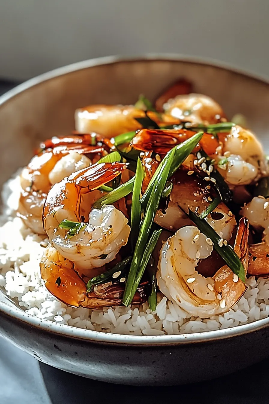 Garlic Shrimp Stir Fry