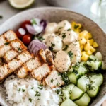 Savory Greek Chicken Bowls Ready to Serve