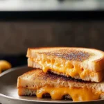 Grilled Cheese Perfection on a Plate