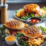 Delicious Grilled Chicken Sandwich Ready to Serve