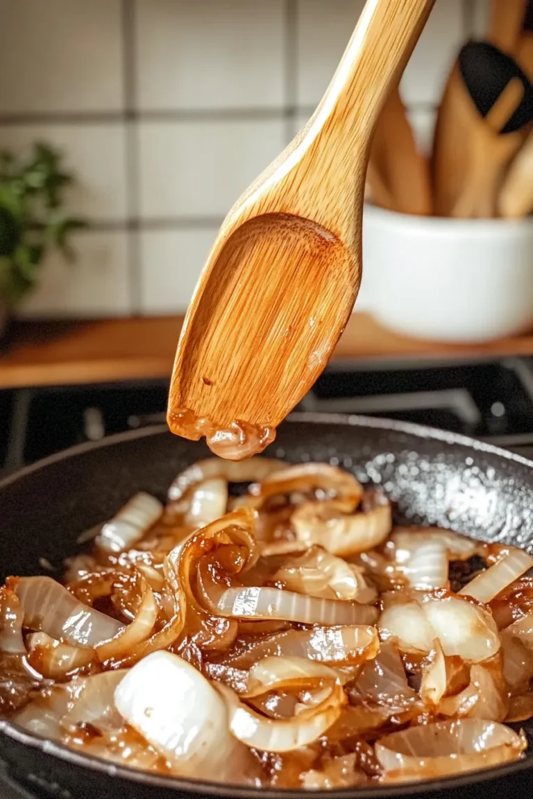 Caramelized Onions Cooking Process