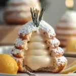 Lemon Cream Puffs Freshly Baked