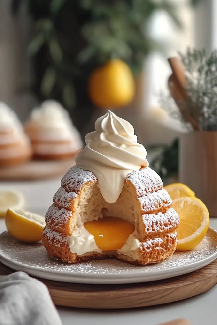 Lemon Cream Puffs: A Delightful Recipe & Baking Guide
