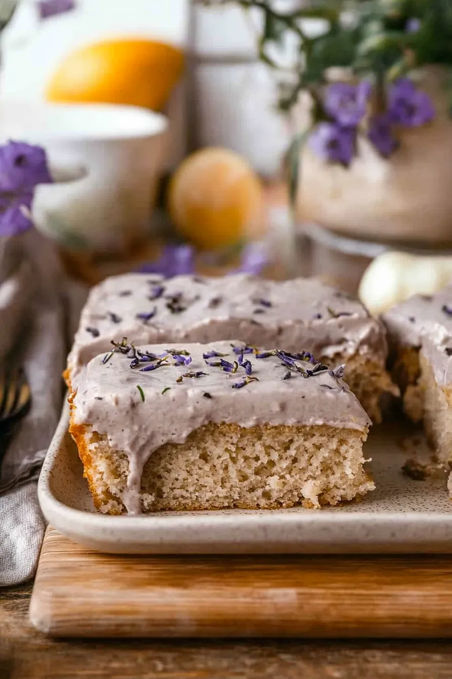 London Fog Cake