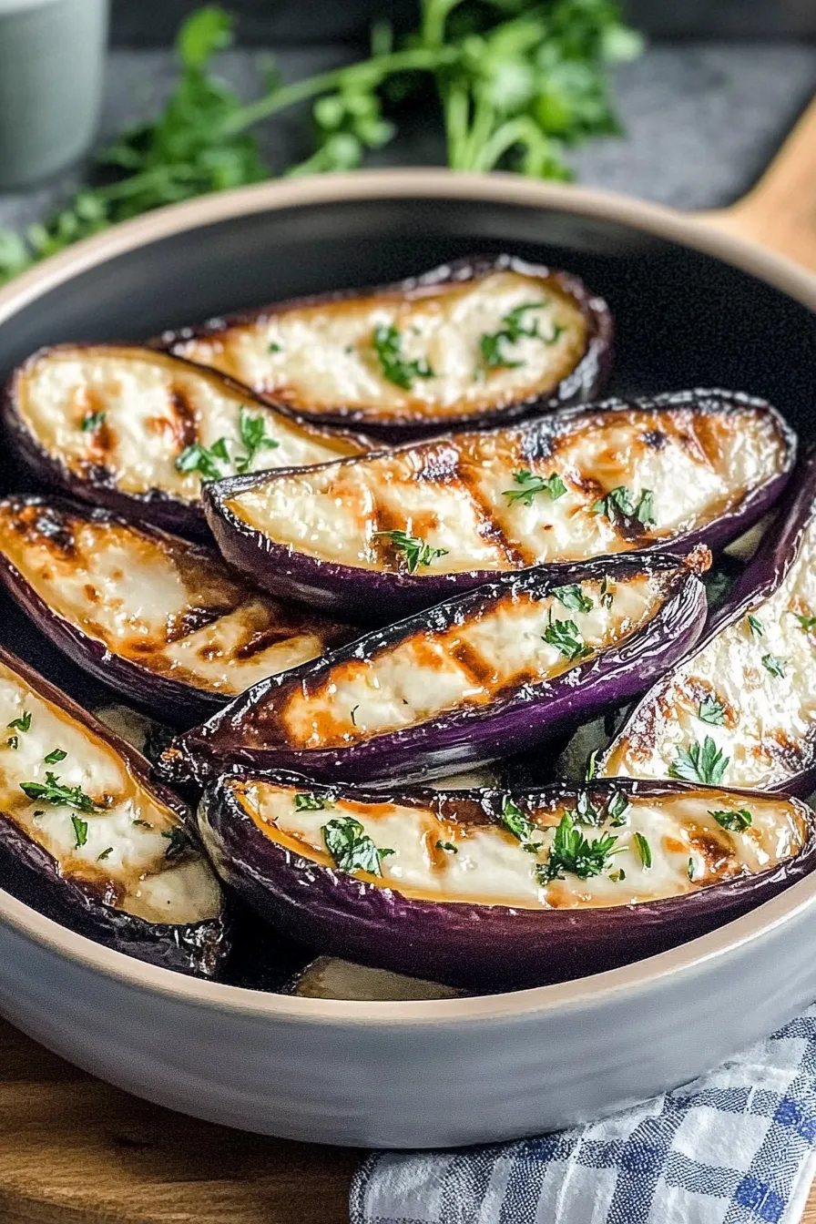 Mediterranean Roasted Eggplant