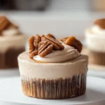 Mini Peanut Butter Cup Cheesecakes Ready to Serve