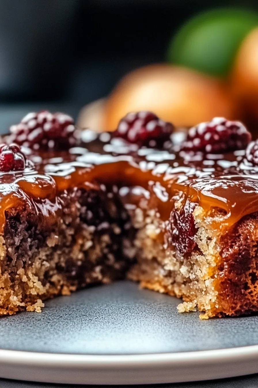 Pecan Upside Down Cake