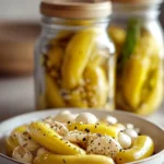Zesty Pickled Banana Peppers in Jar