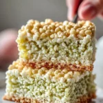 Vibrant Pistachio Rice Krispie Treats Ready to Delight