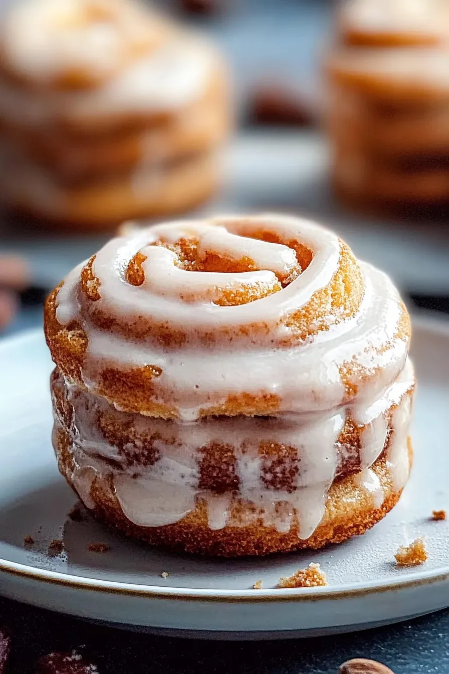 Pumpkin Cinnamon Roll Muffins
