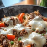 Queso Steak Fajita Skillet: Delicious and Cheesy