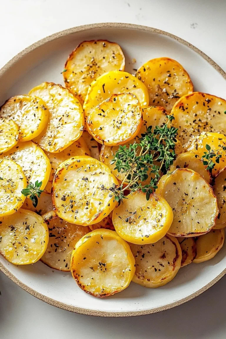 Roasted Summer Squash with Parmesan Garnished