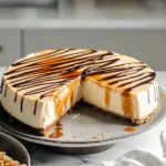 Decadent Homemade Salted Caramel Cheesecake