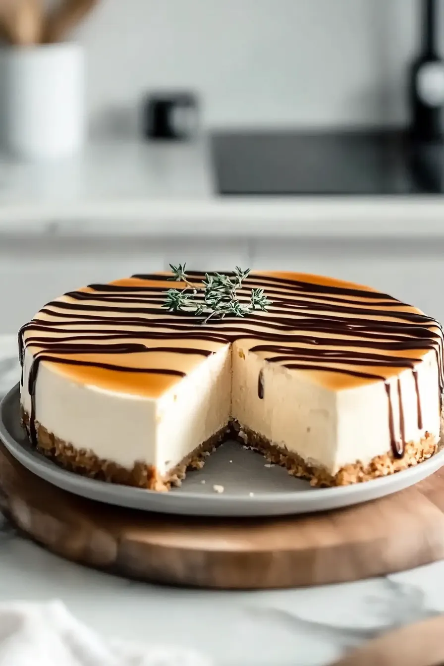Salted Caramel Cheesecake