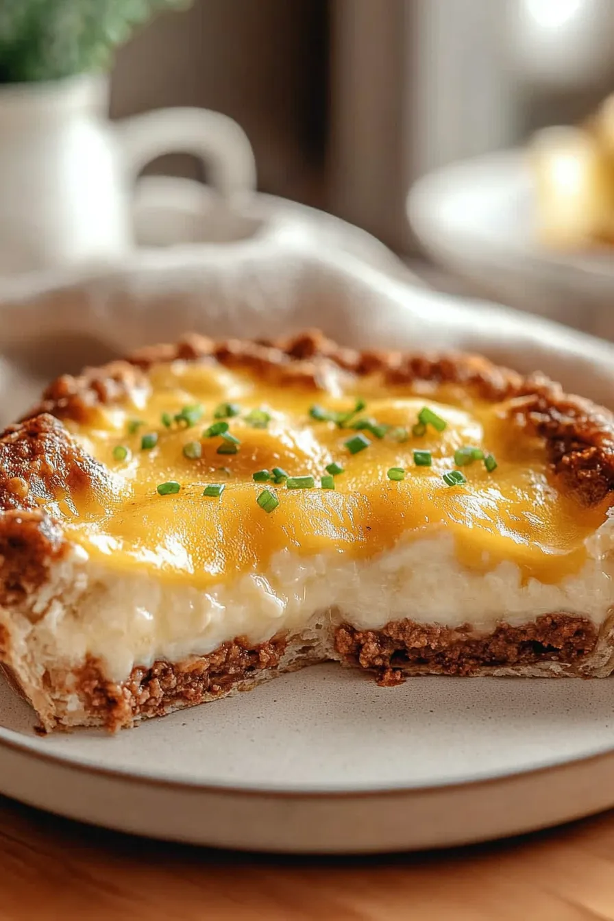 Savory Ground Meat Pie: No More Soggy Bottom!