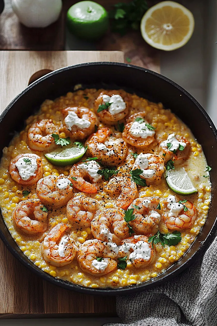 Shrimp and Creamed Corn