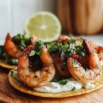 Shrimp Tostadas Summer: Colorful and Flavorful Plate