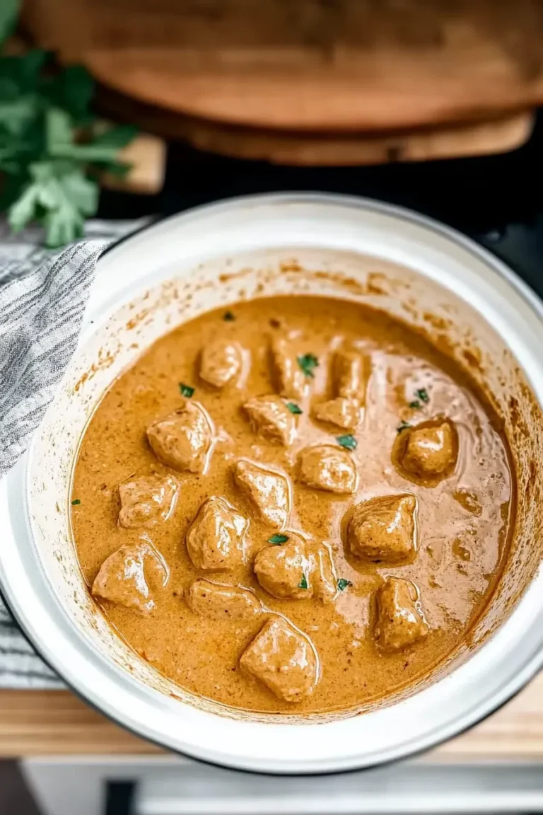 Mouthwatering Slow Cooker Butter Chicken